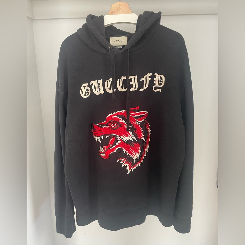 **SOLD Gucci Guccify Wolf Hoodie